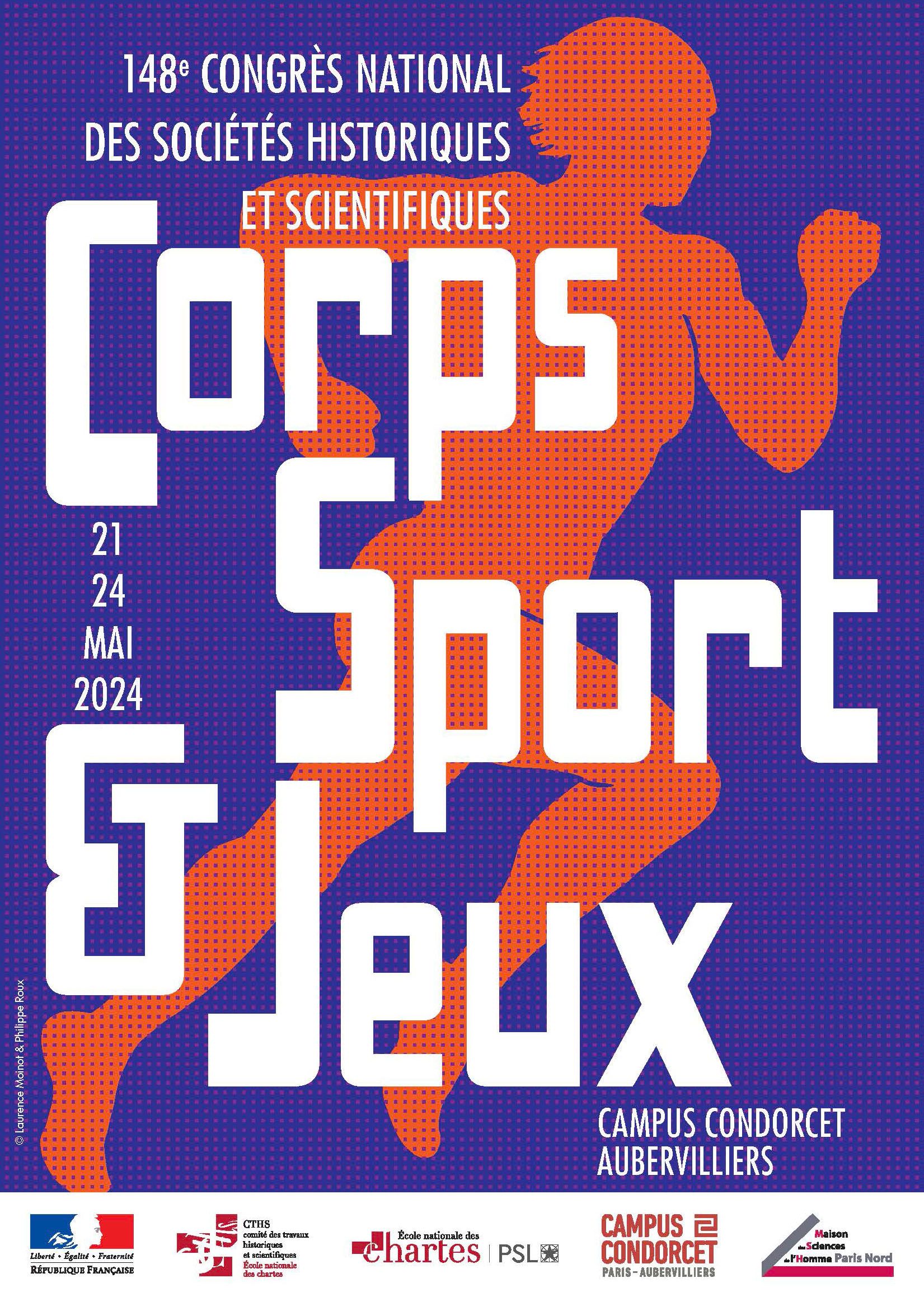 Congrès «Corps, sport et jeux» - Aubervilliers, du 21 au 24 mai 2024