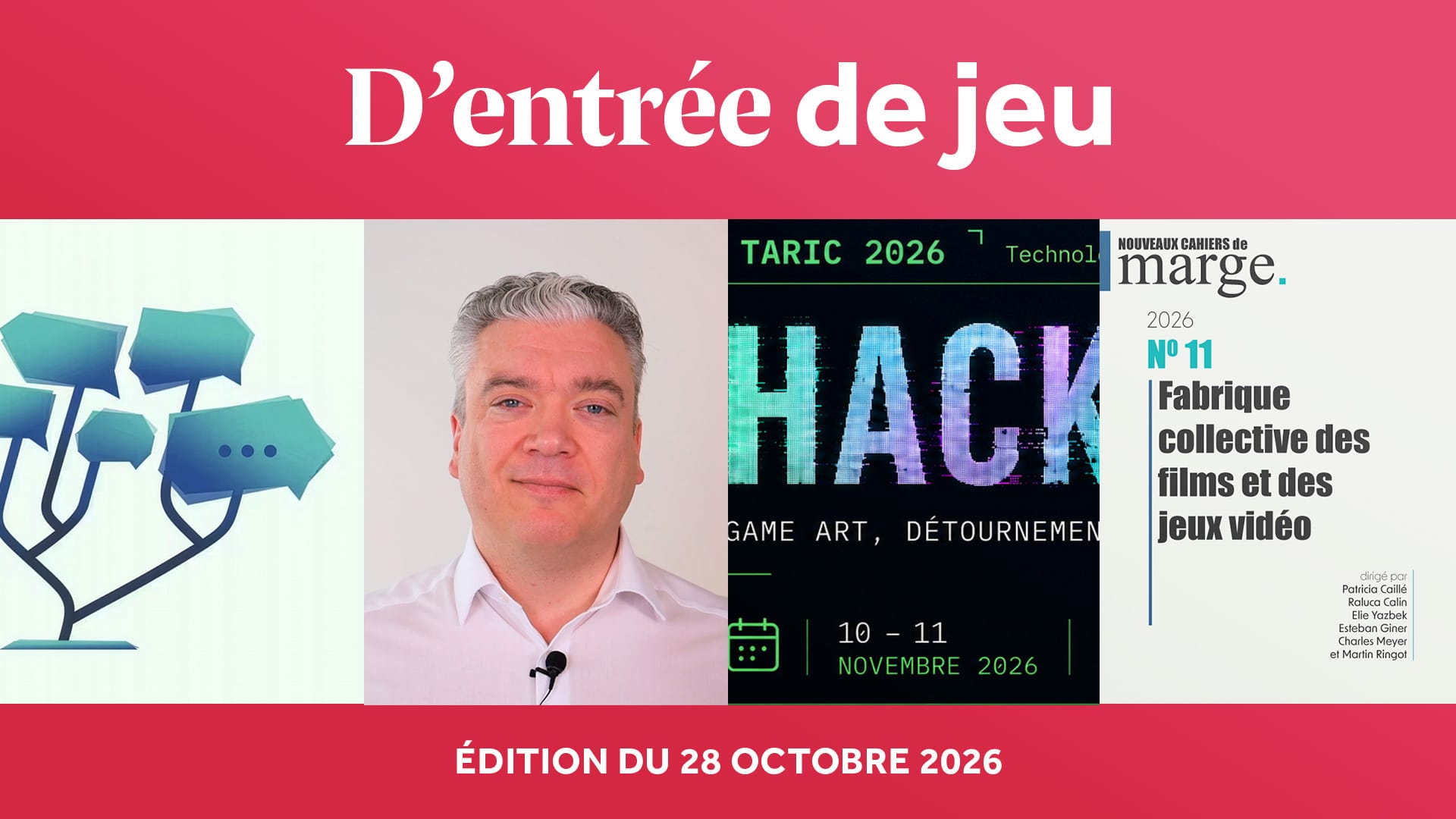 D’entrée de Jeu #56 - Le magazine d'actualité de la recherche scientifique sur le jeu