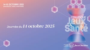 6es Rencontres autour du jeu : Jeu(x) et santé – rediffusion du 14 octobre 2025