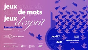 Journée d'étude «Jeux de mots, jeux d'esprit» - jeudi 7 octobre 2021