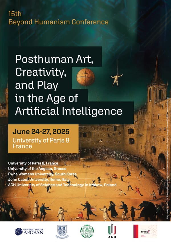 Beyond Humanism 2025 à Paris 8 : Art, créativité et jeu à l’ère de l’intelligence artificielle