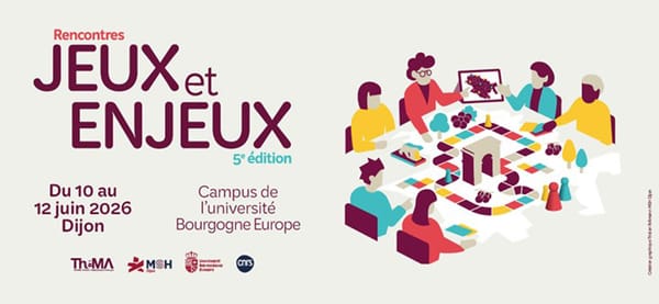 Dijon accueille les cinquièmes Rencontres Jeux & Enjeux du 10 au 12 juin 2026