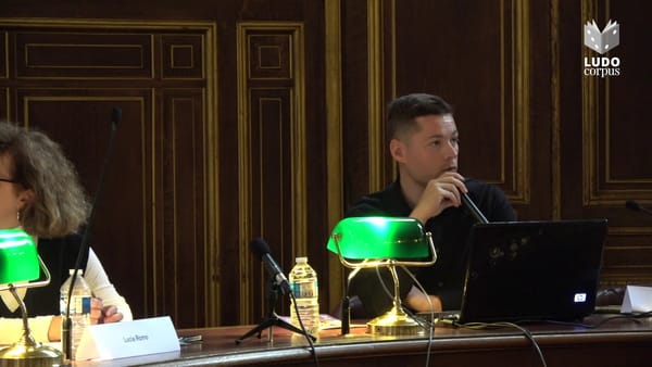 Jean Jacques Remond - Colloque Rencontres autour du jeu - 10 octobre 2019