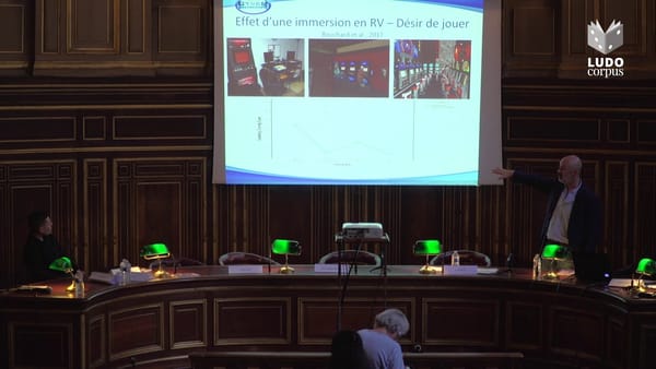 Stéphane Bouchard - Colloque Rencontres autour du jeu - 10 octobre 2019