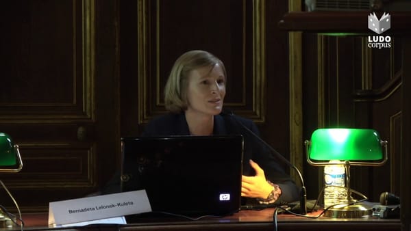 Bernadeta Lelonek Kuleta - Colloque Rencontres autour du jeu - 11 octobre 2019